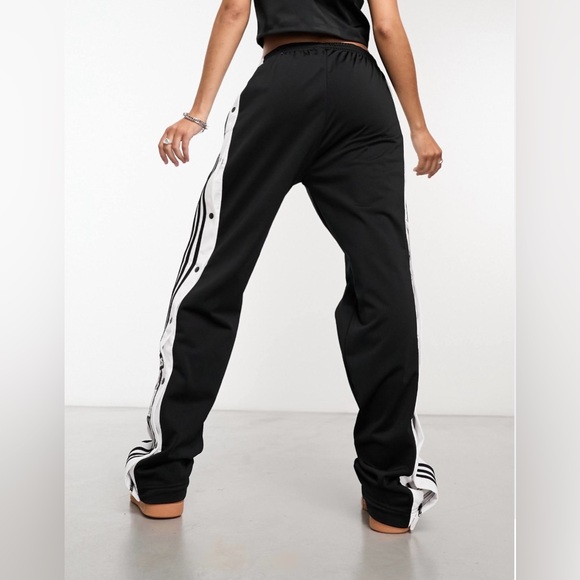 Adidas Originals | Adibreak Women's Black and White Striped Track Pants - NWOT - Picture 3 of 8